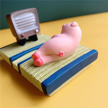 Cute Pig Cell Phone Holder Stand